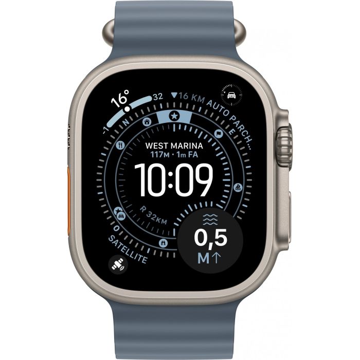 Apple Watch Ultra 3 Titanium Cellular 49mm Natur (Ocean Armband maritimblau) 1 Apple Watch Ultra 3 Titanium Cellular 49mm Natur (Ocean Armband maritimblau) 1