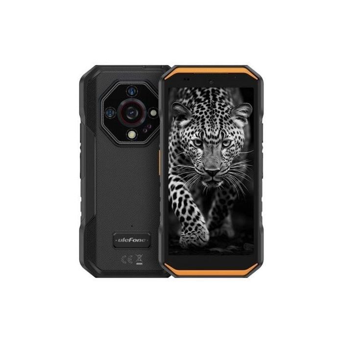 Ulefone Armor X32 Smartphone Rugerizado 6GB/128GB 5.65" Negro y Naranja Android 14 IP68 MIL-STD-810H