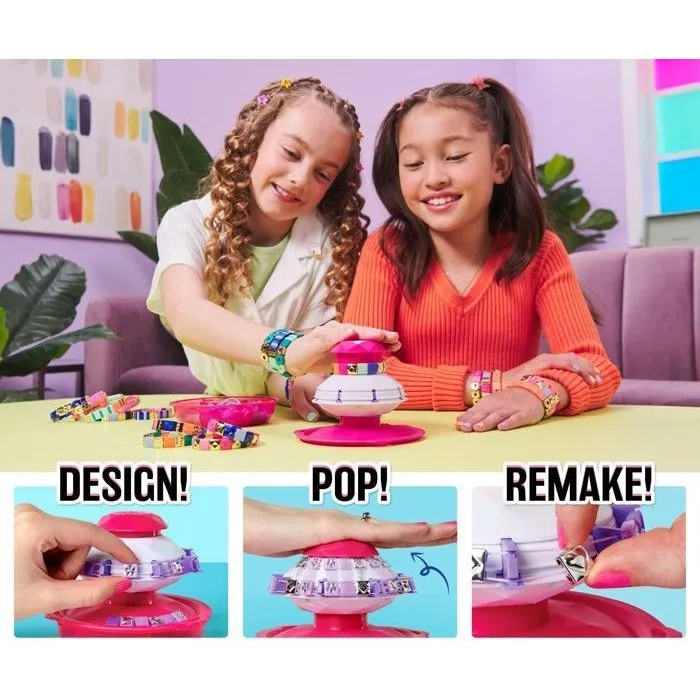 Spin Master AAAAO48935 Máquina de pulseras estilo Pop Strass y Glitter - Crea tus propias pulseras de moda 5