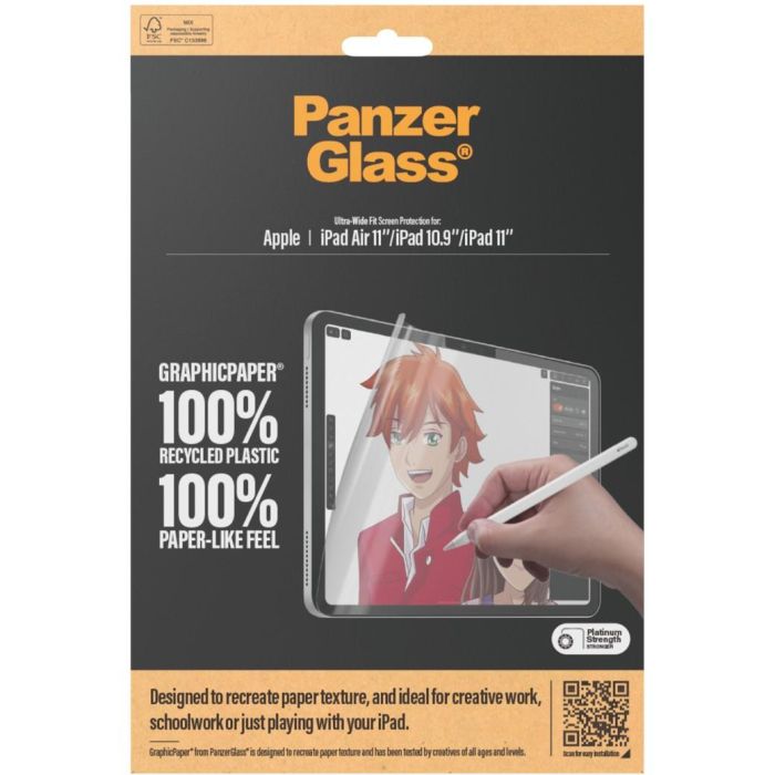 PanzerGlass Protector de Pantalla GraphicPaper para iPad Air 11" (2024/2025) / iPad 10.9" (2022) / iPad 11" (2025) - Anti-rayones, Anti-golpes 2