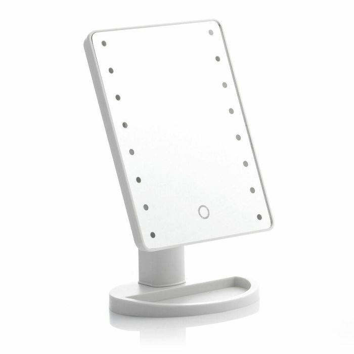 Espejo LED Táctil de Sobremesa Perflex InnovaGoods 4 Espejo LED Táctil de Sobremesa Perflex InnovaGoods 4