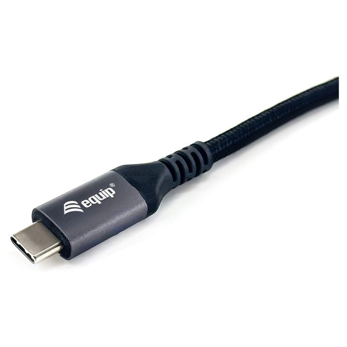 EQUIP Cable USB-C 4.0 a USB-C 128383, 2m, 5A/240W, 8K/60Hz, Negro 3
