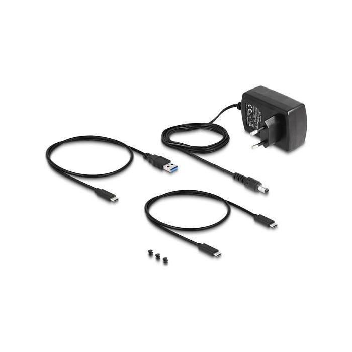 DELOCK Adaptador USB Type-C para SSD M.2 o SATA SSD/HDD, USB 3.2 Gen 2 (10 Gbps), Conector Realtek RTL9210B, Incluye Cable USB-C y Fuente 2 DELOCK Adaptador USB Type-C para SSD M.2 o SATA SSD/HDD, USB 3.2 Gen 2 (10 Gbps), Conector Realtek RTL9210B, Incluye Cable USB-C y Fuente 2
