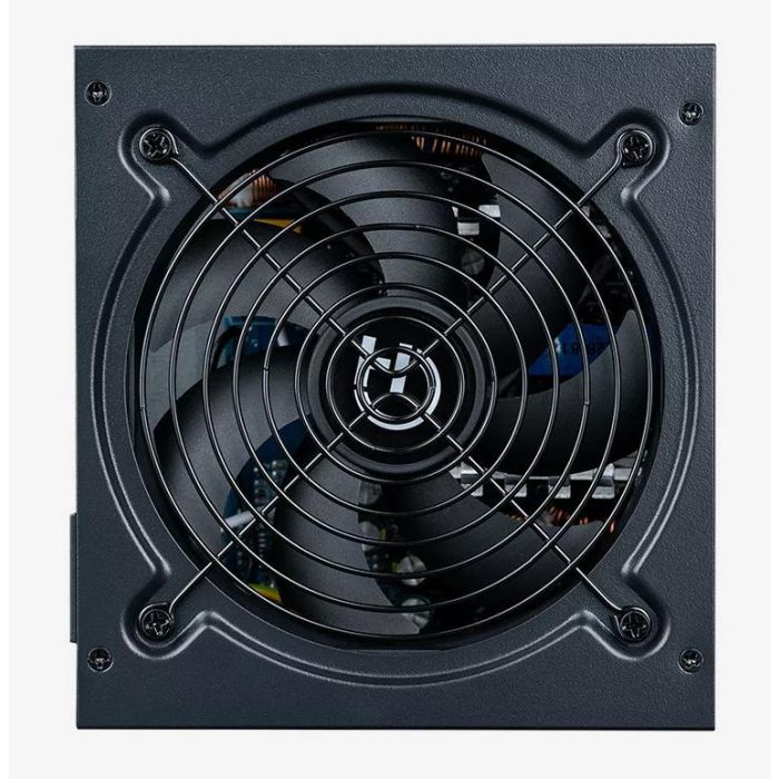 Hiditec PSU010034 Fuente Alimentación PC 550W 80 Plus Bronze Ventilador 120mm Ultra Silencioso DC/DC PFC Activo Cables Planos 5 Años Garantía 1