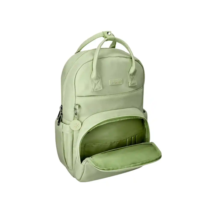 Antartik Glow Bags Mochila Antracita Acolchado Portátil 15' Verde 25L 440x33x115 mm 5