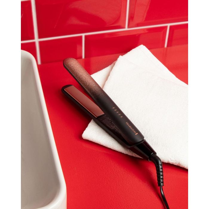 Remington S5305 Plancha de Pelo Cerámica con Acabado Rose Shimmer 2 Remington S5305 Plancha de Pelo Cerámica con Acabado Rose Shimmer 2