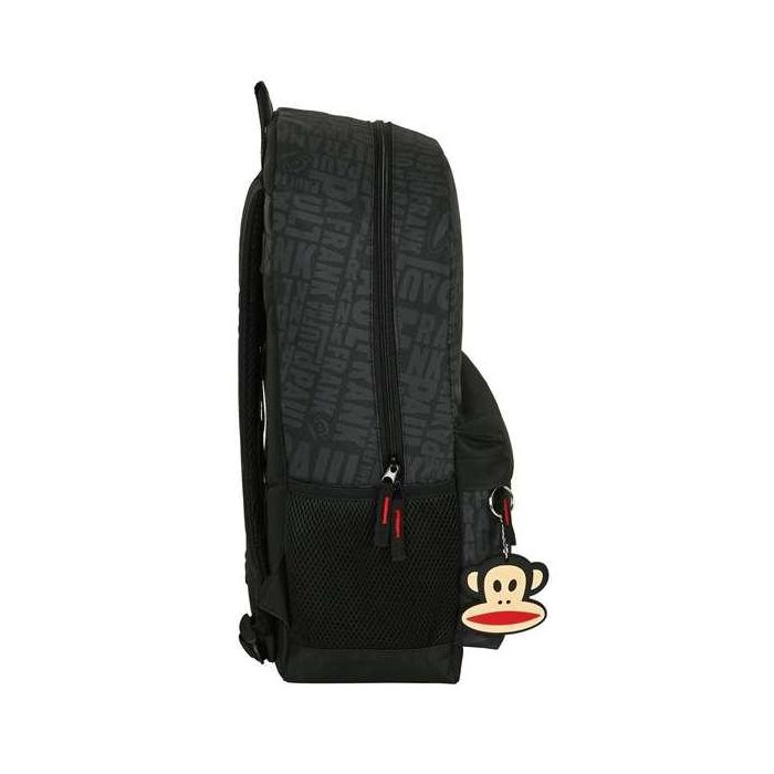 Mochila Escolar Paul Frank Team player Negro 30 x 46 x 14 cm 3 Mochila Escolar Paul Frank Team player Negro 30 x 46 x 14 cm 3