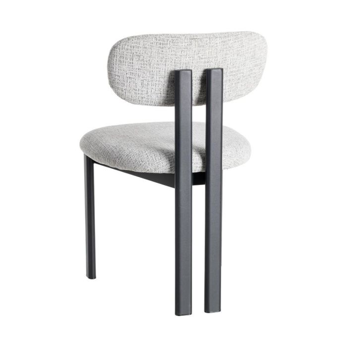 Silla Gris Tejido-Metal 50 X 47 X 81 cm