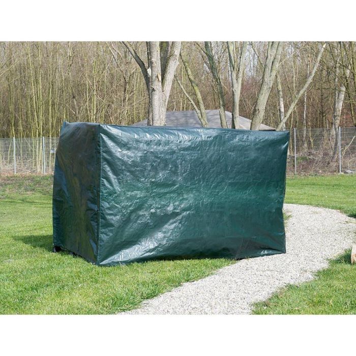 Altadex Funda Protectora para Columpio 143x255x170cm, Polietileno 100g/m², Impermeable, Protección UV, Verde 1