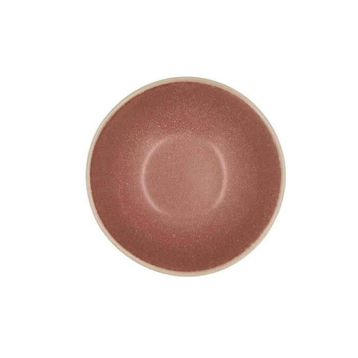 Bidasoa Gio Bol Cerámico Irregular Terracota con Relieves Orgánicos 15x4 cm (6 Unidades) Apto Lavavajillas y Microondas 1