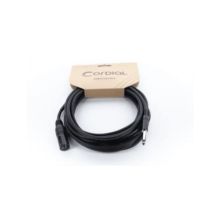 Cordial Cable De Audio Jack Xlr/Mono Macho 10 M 2