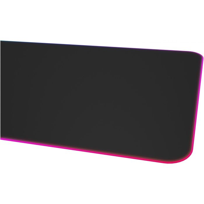GENESIS Boron 500 XXL RGB Alfombrilla de Ratón Gaming, Negra, con Iluminación LED RGB Multicolor, 800x400mm para Escritorio Completo 4