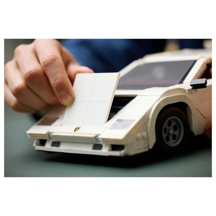 LEGO Icons Lamborghini Countach 5000 Quattrovalvole 10318 - Juego de Construcción de 1506 Piezas para Adultos