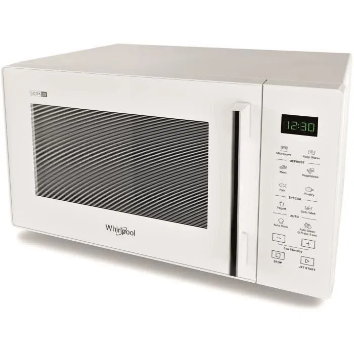 Whirlpool MWP2S1 Microondas Electrónica 25L 900W Auto Cook (7 recetas) 0 Whirlpool MWP2S1 Microondas Electrónica 25L 900W Auto Cook (7 recetas) 0