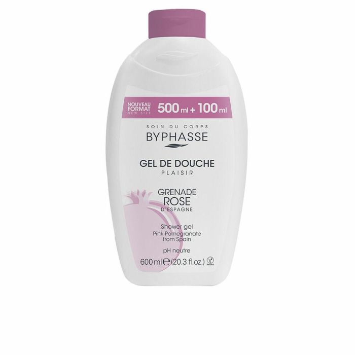 Byphasse Plaisir Gel de Ducha Granada Rosa 600 ml