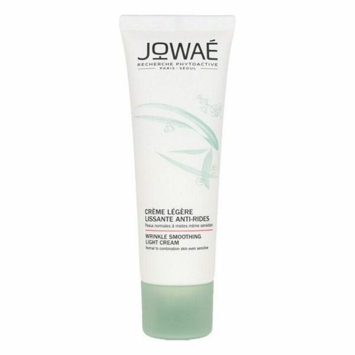 Jowaé WRINKLE SMOOTHING light cream, Antiarrugas & Antiedad con Ácido Hialurónico y Ginseng, Piel Normal Mixta Sensible, Día 40 ml