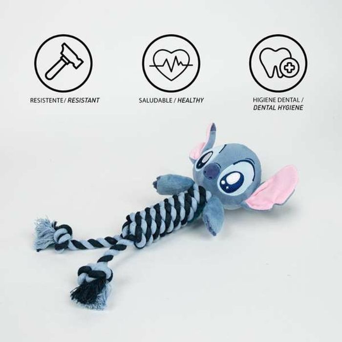Mordedor para perro cuerda stitch 9.5 x 30.0 x 9.5 cm 2 Mordedor para perro cuerda stitch 9.5 x 30.0 x 9.5 cm 2