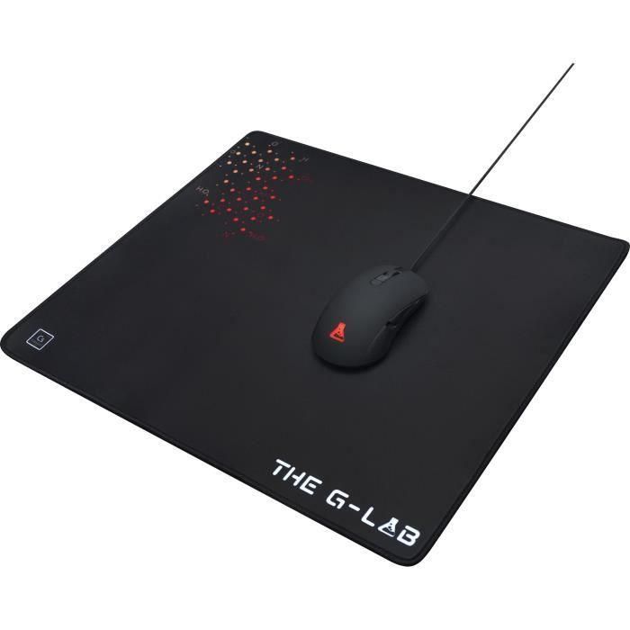 THE G-LAB Alfombrilla Gaming Tela 45x40x4mm, Antideslizante, Control Óptimo, PAD-CEASIUM THE G-LAB Alfombrilla Gaming Tela 45x40x4mm, Antideslizante, Control Óptimo, PAD-CEASIUM