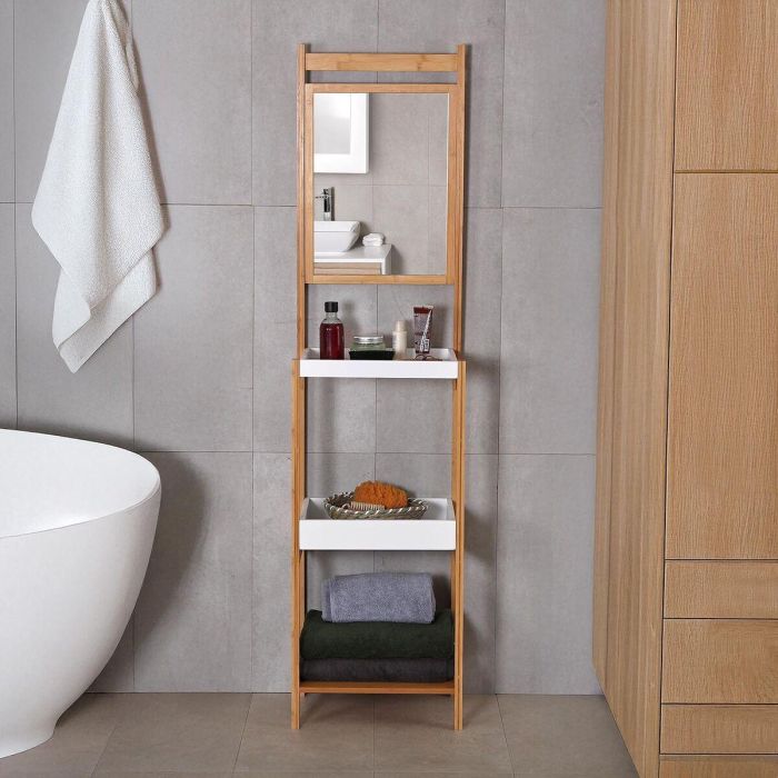 Estantería de Baño Versa 30 x 160 x 40 cm 3 Estantería de Baño Versa 30 x 160 x 40 cm 3