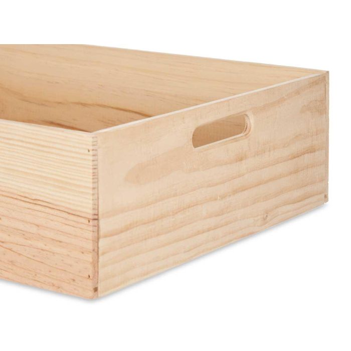 Caja Madera Cerrada 60 X 40 Cm Giftdecor (4 Unidades) 3 Caja Madera Cerrada 60 X 40 Cm Giftdecor (4 Unidades) 3