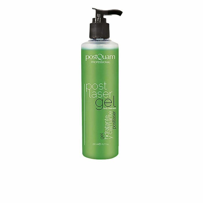Postquam Gel Post Laser Tratamiento Corporal Post-Depilación Láser IPL 200ml, Hidratante, Calmante con Aloe Vera y Centella Asiática