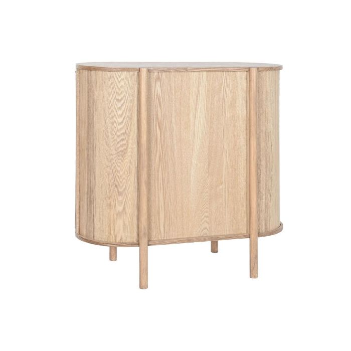 Cajonera Home ESPRIT Natural Madera de caucho Moderno 80 x 39 x 80 cm 1