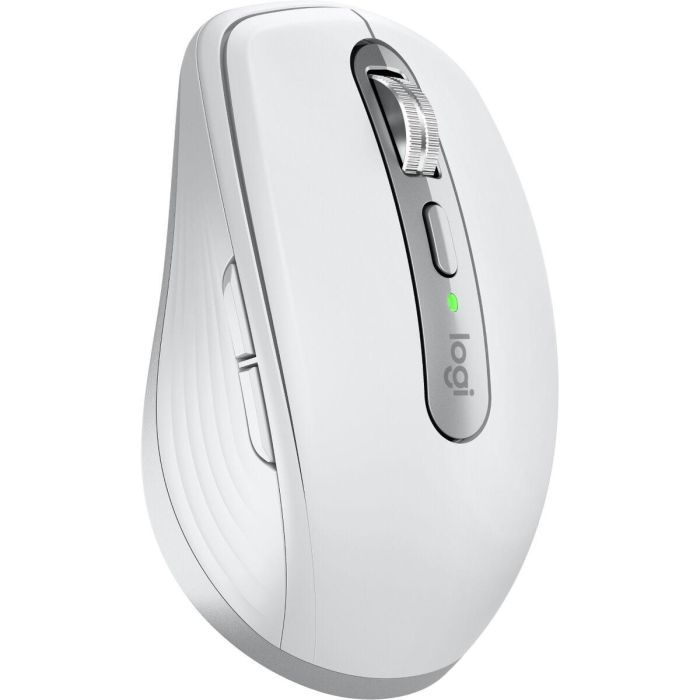 Logitech MX Anywhere 3S para Mac Ratón Inalámbrico Bluetooth y RF Color Plata Blanco 8000 DPI 6