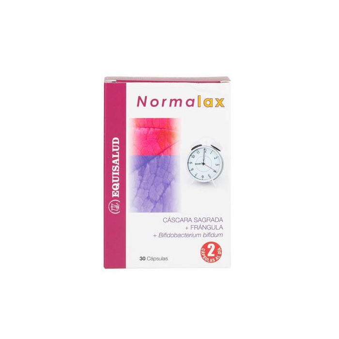 Normalax Frángula Cáscara Sagrada Probióticos Jengibre 30 Cápsulas - Ayuda digestiva con plantas