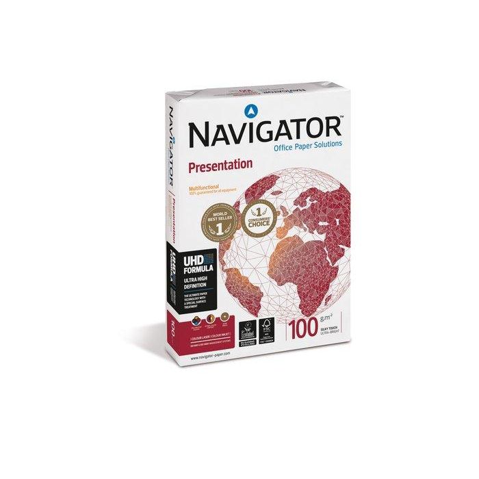 Papel A4 Navigator 100G 500H Presentation (Set de 5)