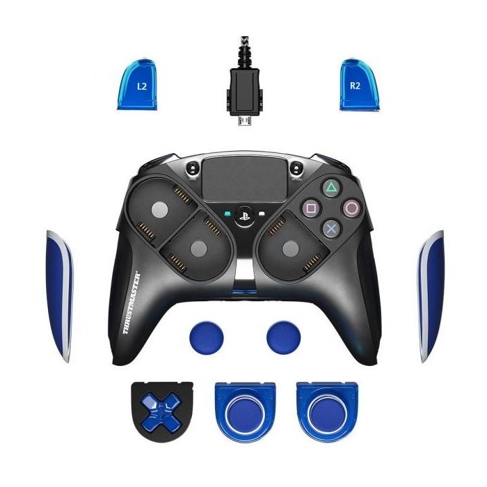 Thrustmaster eSwap X LED BLUE CRYSTAL P. AddOn Gamepad para Xbox/PC y PS4 - Kit de Piezas de Repuesto Azul Cristal 3 Thrustmaster eSwap X LED BLUE CRYSTAL P. AddOn Gamepad para Xbox/PC y PS4 - Kit de Piezas de Repuesto Azul Cristal 3