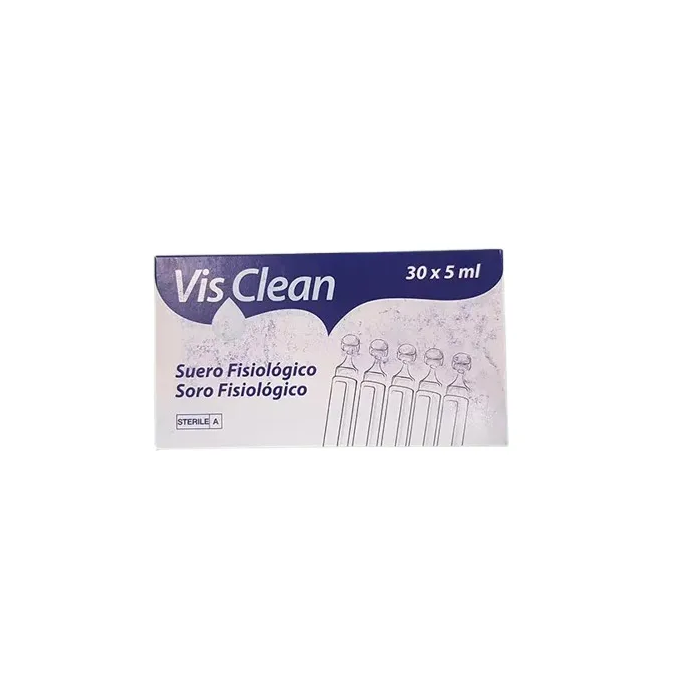 Suero Fisiologico Visclean 5 mL 30 Unidades