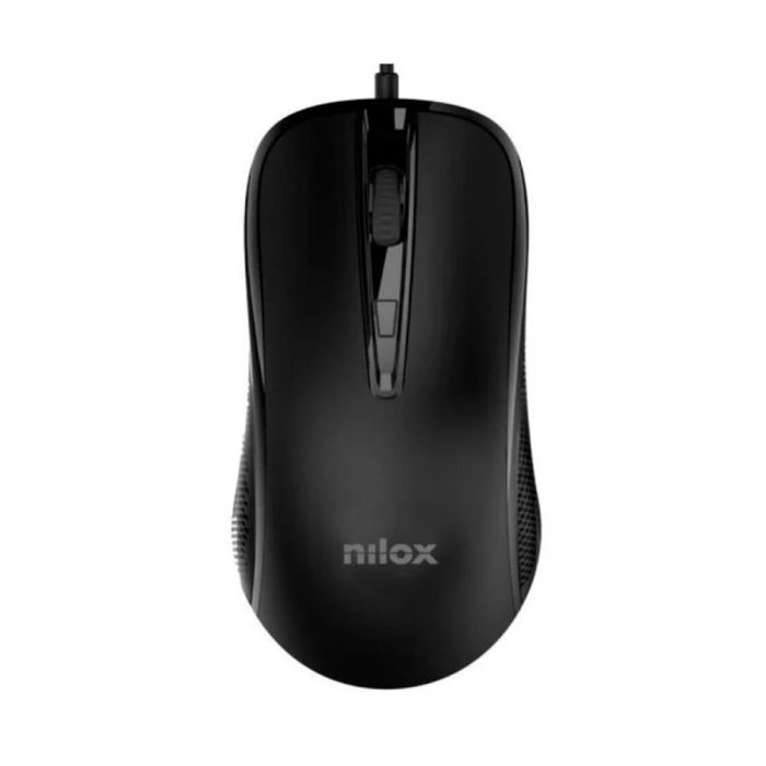 Nilox MOUSB1014 Ratón USB 2400 DPI 4 Botones Negro 0 Nilox MOUSB1014 Ratón USB 2400 DPI 4 Botones Negro 0
