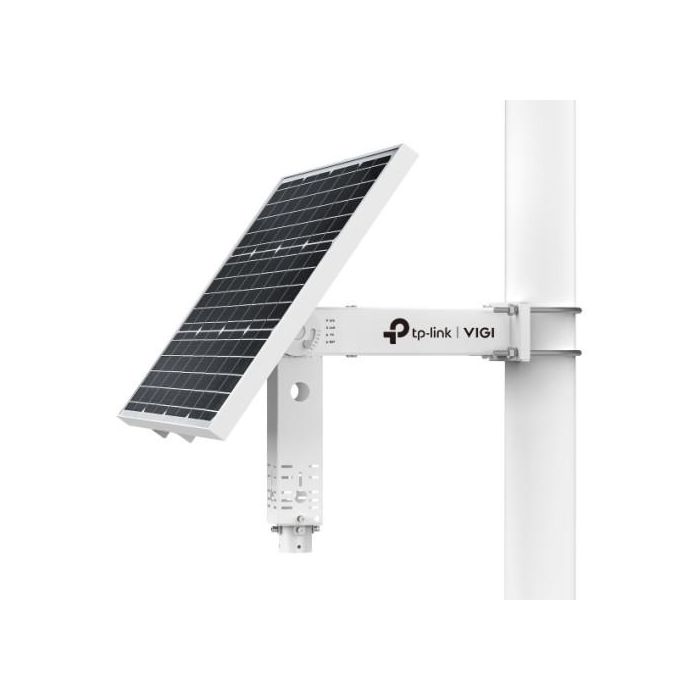 TP-LINK VIGI SP6020 Panel Solar 60W Batería Litio 20800mAh IP66 Exterior Blanco