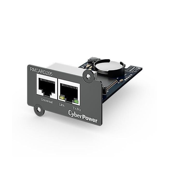Tarjeta Gestión Remota Cyberpower RMCARD205/ RJ45/ compatible con Envirosensor Tarjeta Gestión Remota Cyberpower RMCARD205/ RJ45/ compatible con Envirosensor