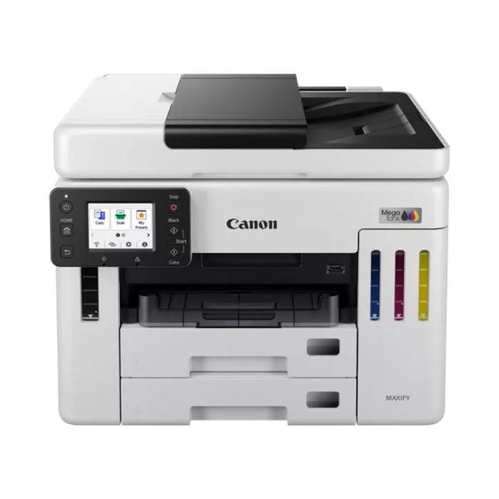 Canon MAXIFY GX7150 Multifunción Recargable MegaTank WiFi Dúplex Fax Blanca 4