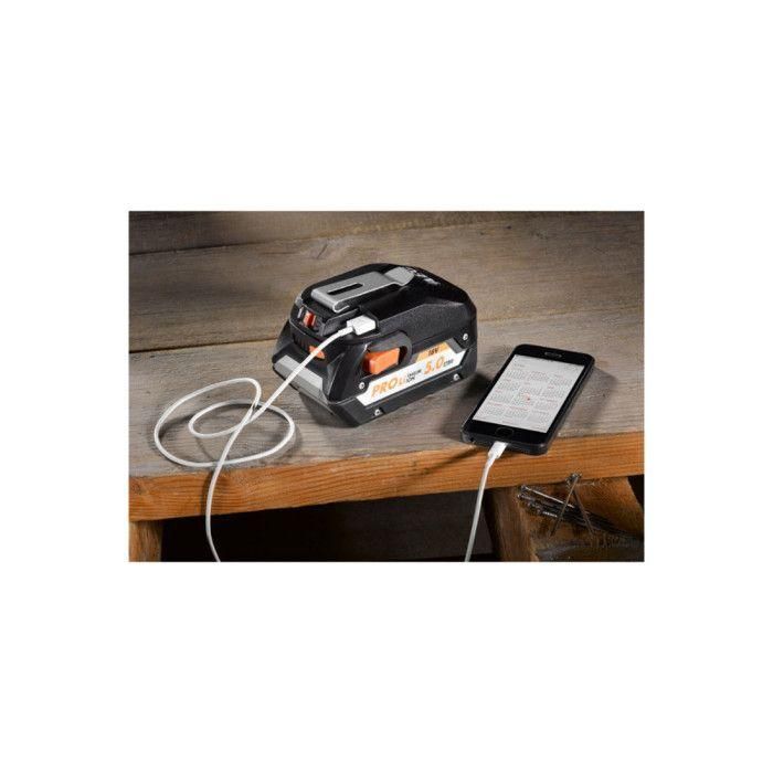 Adaptador AEG BHJ18C-0 - 18 V - Con toma USB 2 Adaptador AEG BHJ18C-0 - 18 V - Con toma USB 2