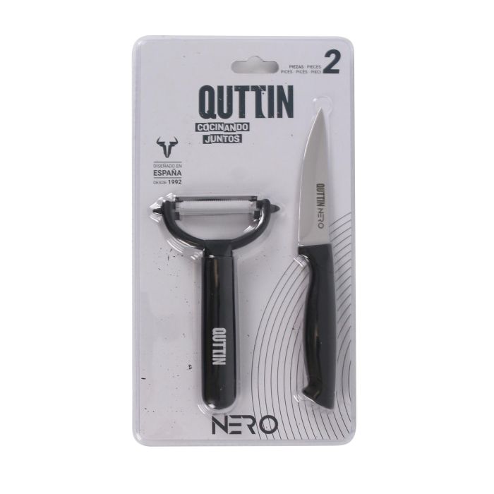 Set de 2 cuchillas para peluquería oscilante NERO - Quttin (12 Cajas) 1 Set de 2 cuchillas para peluquería oscilante NERO - Quttin (12 Cajas) 1