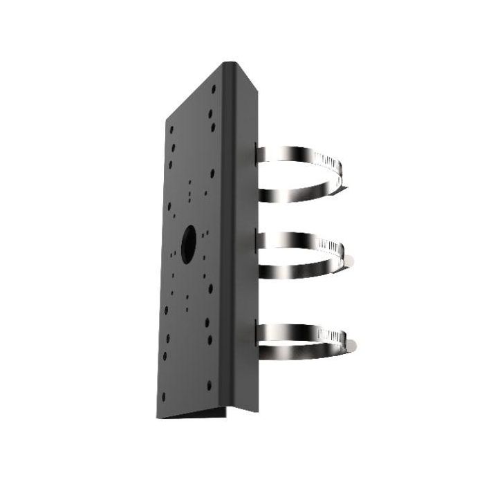 Hikvision Soporte poste vertical F67mm negro Hikvision Soporte poste vertical F67mm negro