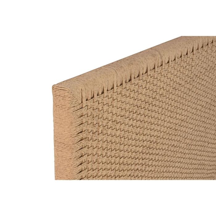 DKD Home Decor Cabecero Cama Boho de Teca y Fibra Natural 165x105x5.5 cm 4 DKD Home Decor Cabecero Cama Boho de Teca y Fibra Natural 165x105x5.5 cm 4