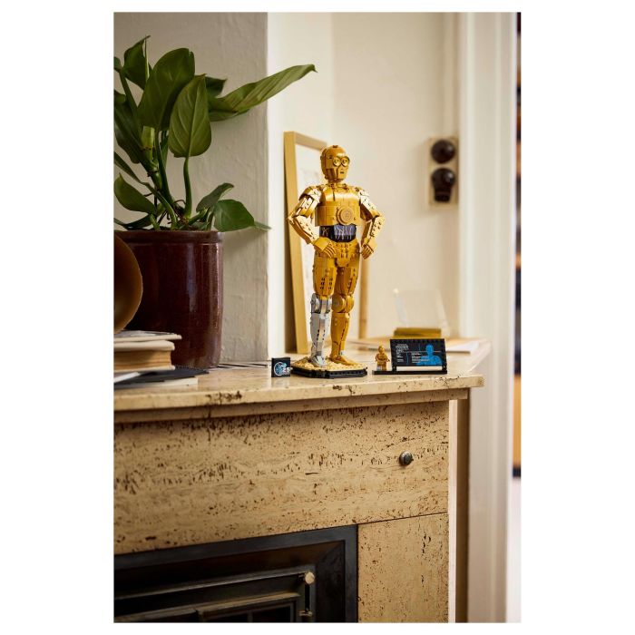 Lego Star Wars 75398 C-3PO Minifigura de Droide para Construir Kit de Modelo para Adultos