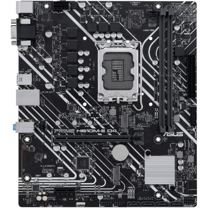 Asus 90MB19N0-M1EAYC Placa Base Prime H610M-E D4-CSM Socket LGA 1700 Intel H610 Micro ATX DDR4 PCIe 4.0 para 14ª/13ª/12ª Gen 3 Asus 90MB19N0-M1EAYC Placa Base Prime H610M-E D4-CSM Socket LGA 1700 Intel H610 Micro ATX DDR4 PCIe 4.0 para 14ª/13ª/12ª Gen 3
