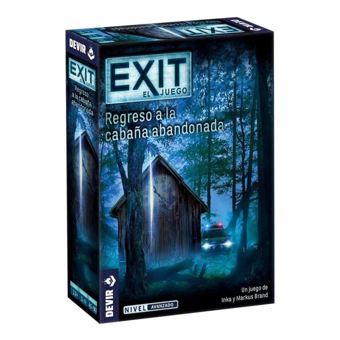 Devir Juego de Mesa Exit: Regreso a la Cabaña Abandonada - Juego de Escape Cooperativo para 1-4 Jugadores, Edad 12+ 0 Devir Juego de Mesa Exit: Regreso a la Cabaña Abandonada - Juego de Escape Cooperativo para 1-4 Jugadores, Edad 12+ 0