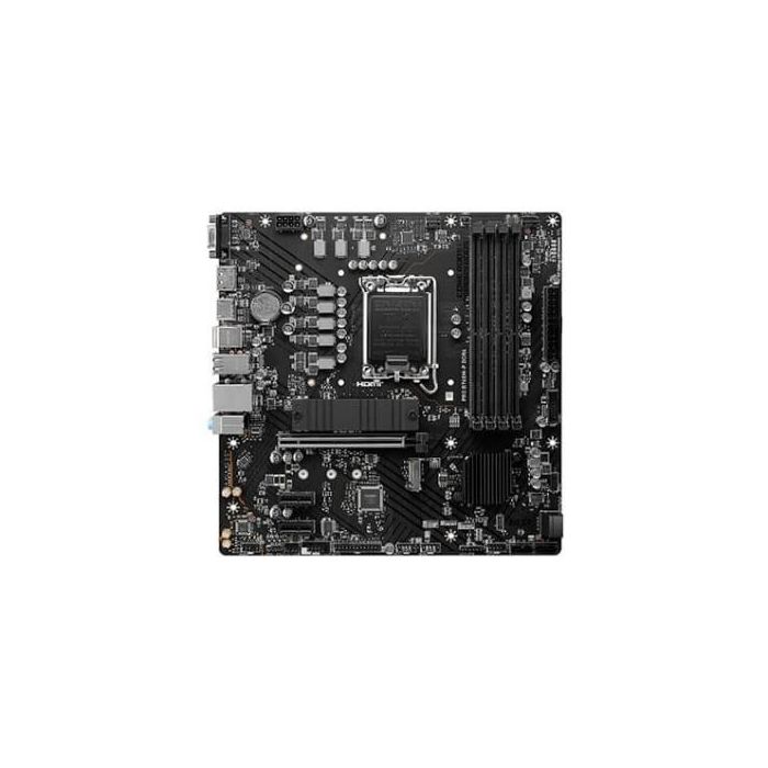 MSI PRO B760M-P DDR4 Placa Base Intel B760 LGA 1700 Micro ATX DDR4 1