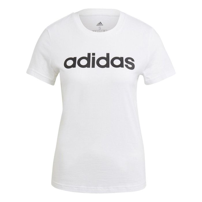 Camiseta de Manga Corta Mujer Adidas Blanco 7 Camiseta de Manga Corta Mujer Adidas Blanco 7