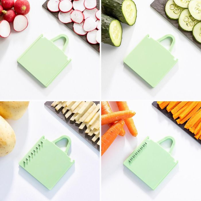 Mandolina Cortadora de Verduras Plegable 5 en 1 Slichen InnovaGoods 11