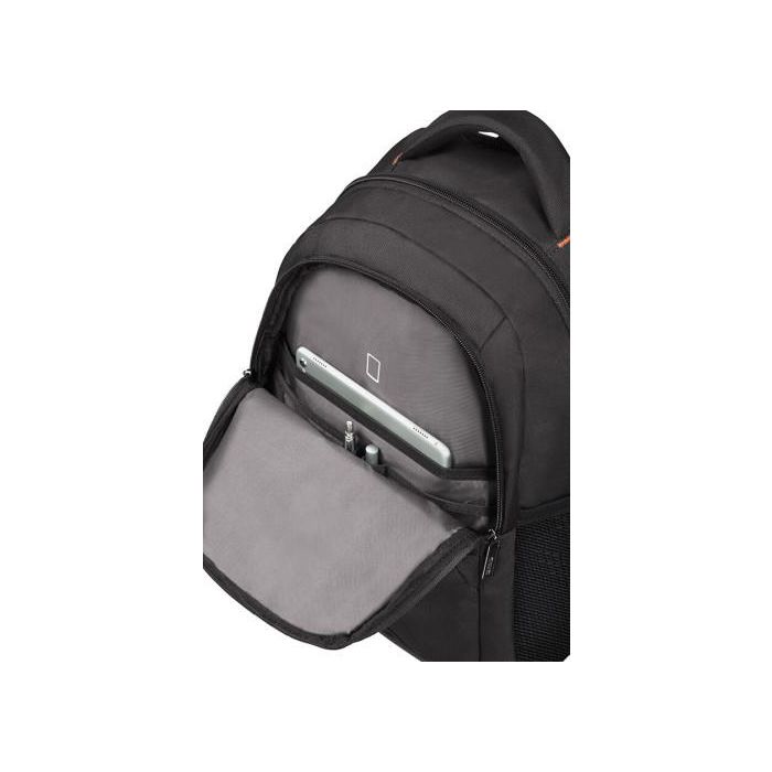 American Tourister Mochila para Portátil de 15.6" con Compartimento para Tablet de 10.1" 210x320x495 mm Negro SA33G002 NE 6 American Tourister Mochila para Portátil de 15.6" con Compartimento para Tablet de 10.1" 210x320x495 mm Negro SA33G002 NE 6