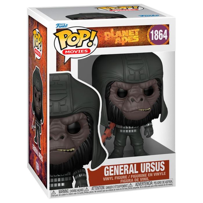 Funko POP! El Planeta de los Simios: Figura de Vinilo General Ursus 9cm