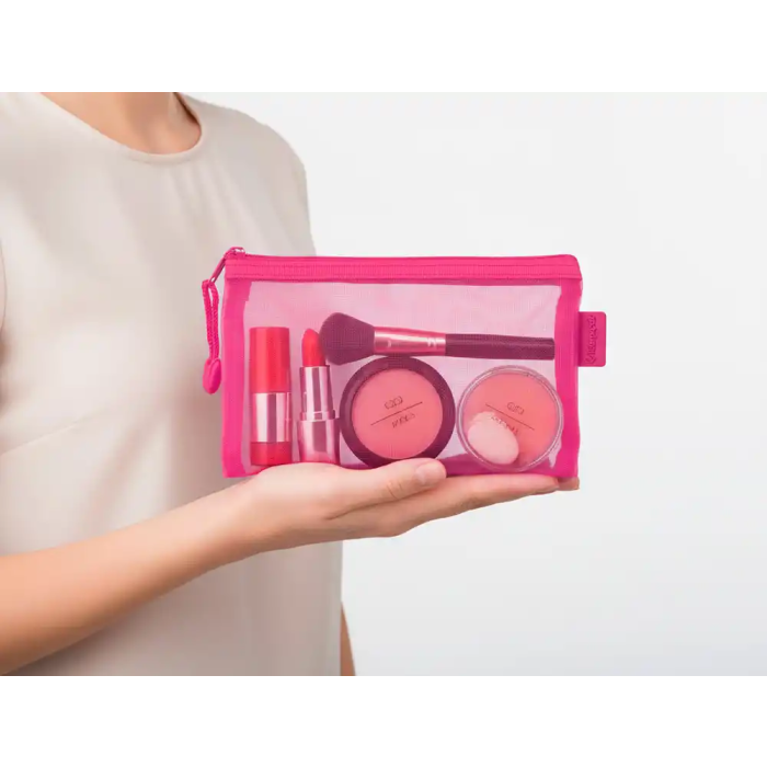 Liderpapel Bolsa Zipper Bag Poliéster Transpirable Multiusos DIN A6 Rosa 6 Liderpapel Bolsa Zipper Bag Poliéster Transpirable Multiusos DIN A6 Rosa 6