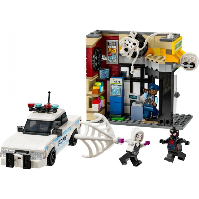 LEGO 76311 Marvel Spider-Verse: Miles Morales vs. The Smudge - Juego de Construcción para Niños 9+ años 1