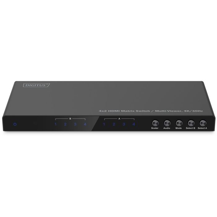 DIGITUS HDMI Matrix Switch 4K/30Hz. 4x2 3 DIGITUS HDMI Matrix Switch 4K/30Hz. 4x2 3